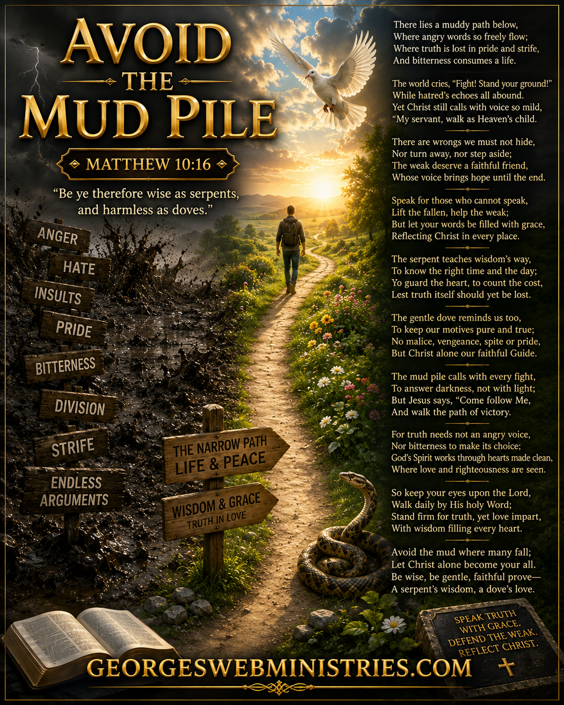 Sermon -AVOIRD THE MUD PILE
