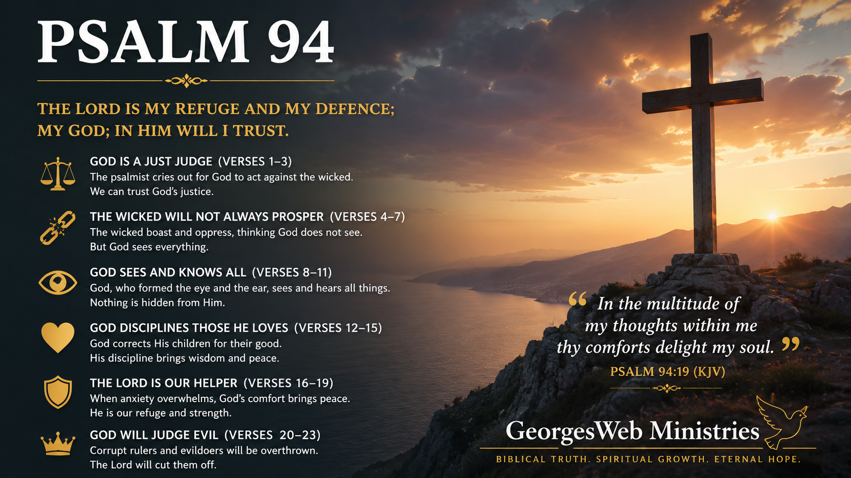Explain -Psalm94
