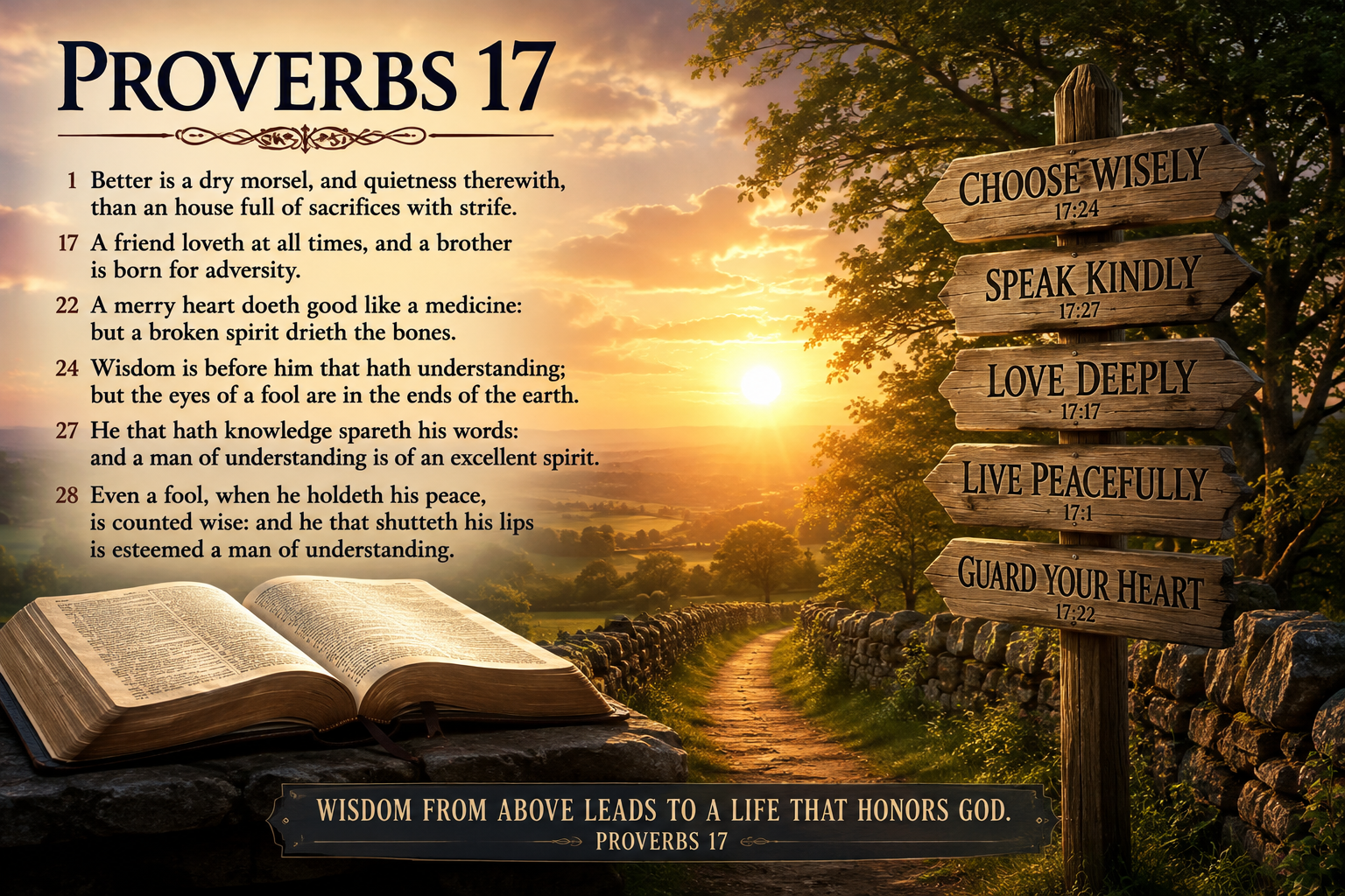 Explain -Proverbs 17