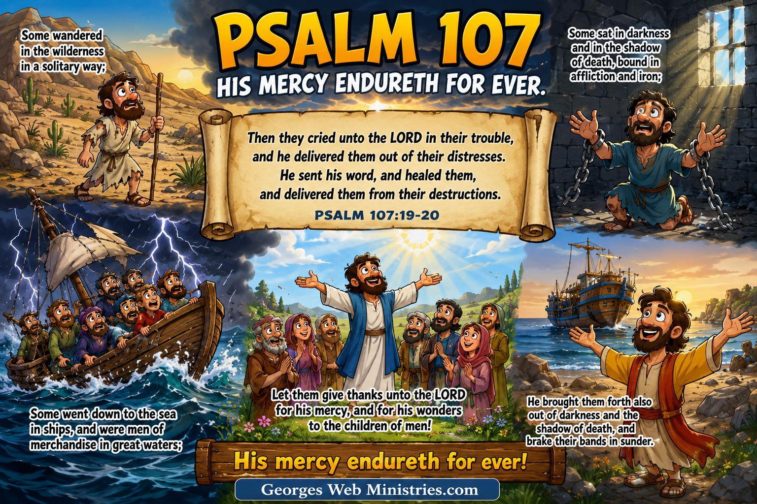 Poem -Psalm 107