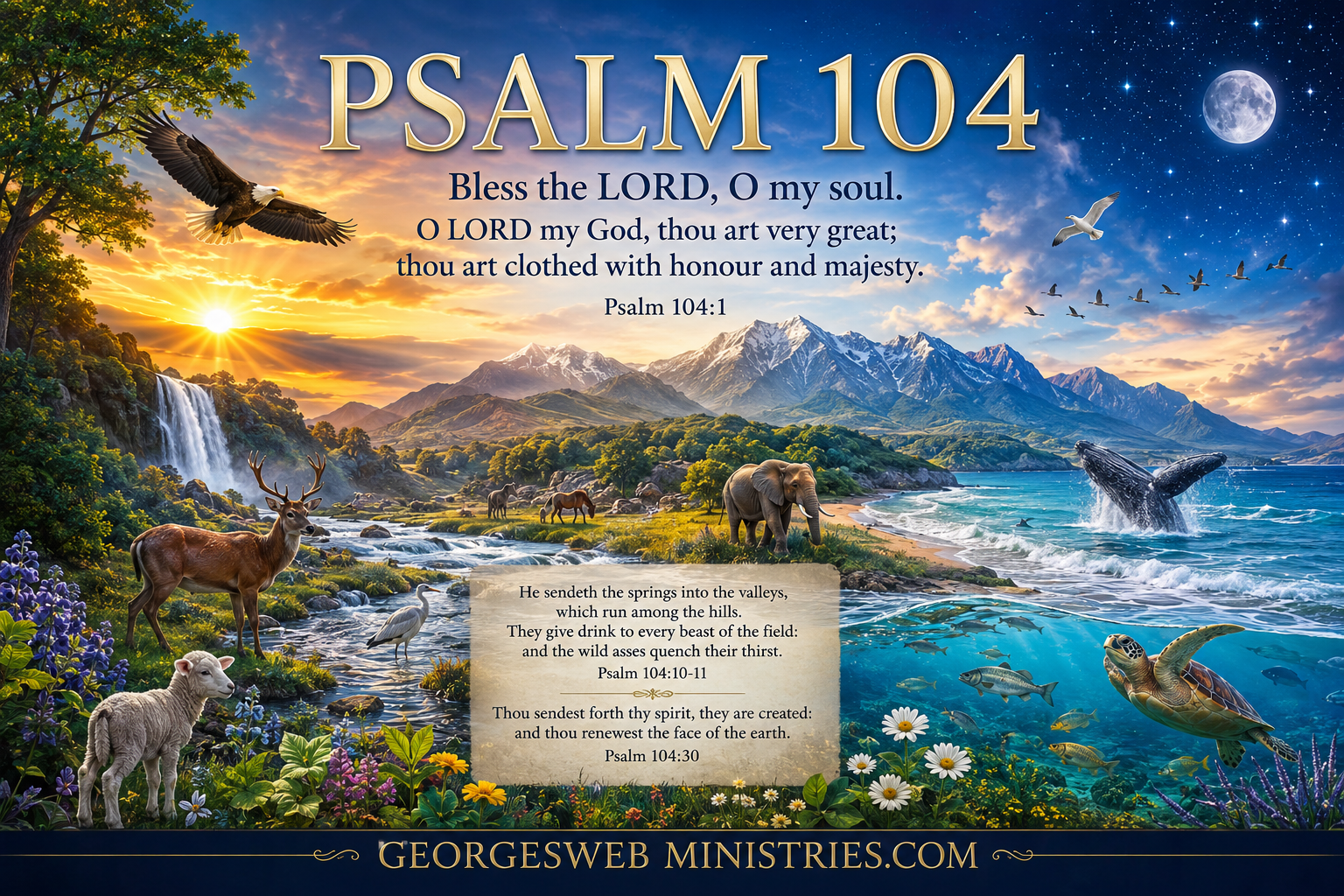 Explain -Psalm 104